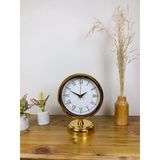 Norino Gold Metal Retro Masa Saati 25×20 Cm