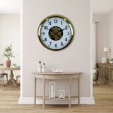 Norino Gold Standart 60 Cm Çarklı Duvar Saati