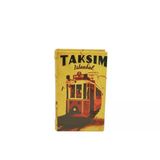 Norino Kutu Kitap Taksim Ahşap Suni Deri Kaplı Dekoratif Hediyelik