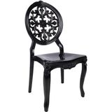 Norino Mandella Diva Sandalye C Modeli Siyah - BELİRTİLMEMİŞ