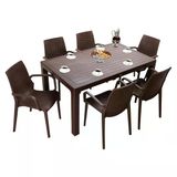 Norino Mandella Elit Rattan 90X150 Nirvana Koltuk Masa Takımı