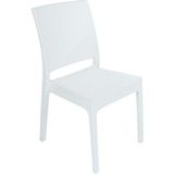 Norino Mandella Elit Rattan Sandalye (4 Adet) Beyaz - BELİRTİLMEMİŞ