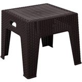 Norino Mandella Elit Rattan Sehpa Kahverengi - BELİRTİLMEMİŞ