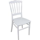 Norino Mandella Silver Sandalye Napolyon (4 Adet) Beyaz - BELİRTİLMEMİŞ