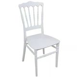Norino Mandella Silver Sandalye Napolyon (6 Adet) Beyaz