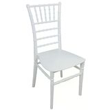 Norino Mandella Silver Sandalye Tifany Beyaz