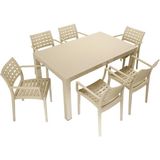 Norino Mandella Wood 90X150 Cafe Koltuk Masa Takımı Çölbeji - BELİRTİLMEMİŞ