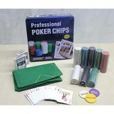 Norino Metal Kutulu 400 Chip Ve 2 Adet İskambil Kağit Setine Sahip Poker Oyunu