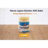 Norino Nerox Japon Kürdan 400 Adet Ahşap Hijyenik Kürdan 1 Adet