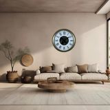 Norino Roma Elegance Eskitme 60 Cm Çarklı Duvar Saati