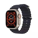 Norino (Siyah)(Turuncu Yedek Kordon) Gs8+ Watch 8 Ultra 49Mm Türkçe Akıllı Saat