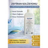 Norino Zefiran Solüsyonu 1 Litre Antiseptik Temizlik Ve Hijyen Amaçlı Çok Amaçlı Solüsyon 1 Adet