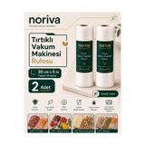 Noriva Tırtıklı Rulo Vakum Makinesi Poşeti- Torbası 30 cm x 10 Metre