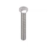 Norm 10x50 mm 8.8 Tam Paso 933 Beyaz 5 Adet Altı Köşe Çelik Civata