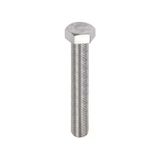 Norm 6x40 mm 8.8 Tam Paso 933 Beyaz 20 Adet Altı Köşe Çelik Civata