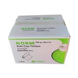 Norm Endüstriyel Jumbo Çöp Torbası Poşeti - 2 Kat - Siyah - 500 Gr. - 80 x 110 Cm. / Koli