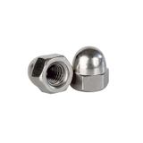 Norm Kör Somun Kaplamalı Metrik 4 Mm Beyaz 20'lu Paket