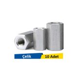 Norm M10X40 Metrik Uzatma Somun Paket 10 Adet