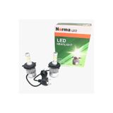 NORMA 24v-12v H4 Xenon Led Beyaz Far Ampul Seti 6000k 8000 Lumen Cob Led