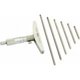 Normadia 0-150MM, 0,01'' Derinlik Mikrometresi, Hassas Ölçüm Aracı - Seçenek 1