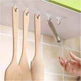 Normadia 12'li Şeffaf Güçlü Kendinden Yapışkanlı Kapı ve Duvar Askısı Kancaları - Seçenek 1 - Altın