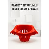Normadia 12LT Kovaya Uyumlu Sıkma Aparatı, Pratik ve Güçlü Kullanım - Antrasit - Seçenek 1