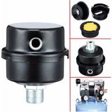 Normadia 13MM Metal Bağlantılı Kompresör Hava Filtresi ve Gürültü Susturucu