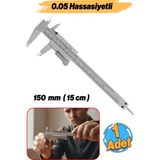 Normadia 150 mm Hassas Mekanik Kumpas, Metal Gövde, Iç Dış Derinlik Ölçüm - Seçenek 1