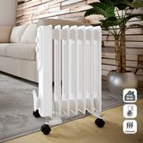 Normadia 1500W Termostatlı Beyaz Yağlı Radyatör, 7 Dilim, Konfor ve Verimlilik - Seçenek 1