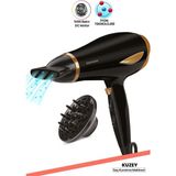 Normadia 2200W Dc Motor Saç Kurutma Makinesi, Hız ve Isı Ayarlı, Difüzörlü, Iyonlu - Ahşap