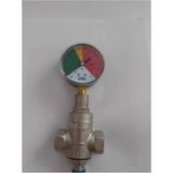 Normadia 3/4 Su Basınç Düşürücü ve Y-A60 Manometre 63 mm 0-10 Bar Set - Seçenek 1