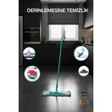 Normadia 40 cm Mikrofiber Püsküllü Yedek Mop Başlığı, Temizlik Kolaylığı Için Ideal - Açık Kahverengi - Seçenek 1