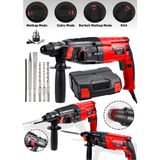 Normadia 4200W Çelik Şanzuman Kırıcı Delici Hilti Matkap Seti 5 Adet Uç - Seçenek 1