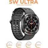 Normadia 47MM Titanyum Kasa Akıllı Spor Saat, Uzun Pil Ömrü, Suya Dayanıklı - Seçenek 1 - Ahşap