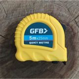 Normadia 5 Metre Çelik Şerit Metre, 25MM, Kırılmaz, Dayanıklı ve Hafif Tasarım - Seçenek 1