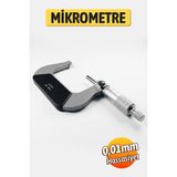 Normadia 50-75MM Hassas Dış Çap Mikrometresi, Taşıma Çantasıyla Güvenli Ölçüm - Seçenek 1