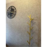 Normadia 7 Askılı Metal Askılık, Banyo Bornoz ve Havlu Düzeni, 75 cm - Seçenek 1 - Altın