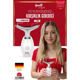 Normadia 7 Renkli Yüz ve Boyun Ems Masaj Cihazı, Gıdık ve Kırışıklıklara Karşı - 1BW-Beyaz