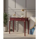 Normadia 90 cm Konik Masif Bordo Dresuar, Şık ve Modern Tasarım - Amber