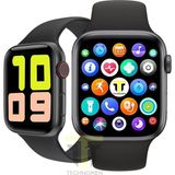 Normadia Akıllı Saat Türkçe Menülü Nabız ve Tansiyon Ölçer, Arama Özellikli, Ios ve Android Compatible - Seçenek 1 - Ahşap