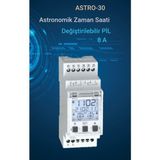 Normadia Astro-30 Astronomik Zaman Saati, Değiştirilebilir Pil ile Yüksek Performans - Seçenek 1