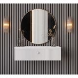 Normadia Beyaz Mdf Duvara Monte Kapaklı Dolap 69 Cm, Şık ve Fonksiyonel Tasarım