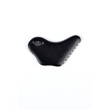 Normadia Black Bian Stone Butterfly Gua Sha - Doğal Taş Masaj Aracı - 1BW-Beyaz