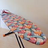 Normadia Büyük Boy 5d Ipli Kumaş Ütü Masası Kılıfı 55X140CM Twist - Açık Bej - Seçenek 1