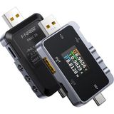 Normadia Çift Fonksiyonlu Tip-C USB Dijital Voltmetre ve Ampermetre Test Cihazı - Seçenek 1