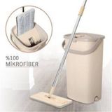 Normadia Çok Amaçlı Mikrofiber Mop Seti 5l Krem ve Yedek Bezlerle - 1BW-Beyaz - Seçenek 1