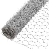 Normadia Dayanıklı Kümes Çit Teli, 120 Cm, 2.50X4 cm Göz Aralıklı, 0.8 mm Kalınlık - Seçenek 1 - Antrasit
