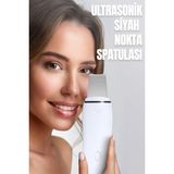 Normadia Derinlemesine Ultrasonik Yüz Temizleyici ve Peeling Spatula Beyaz