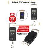 Normadia Dijital El Kantarı, LCD LED Ekran, 50 kg Kapasite, Hassas Ölçüm - Altın