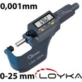 Normadia Dijital Hassas Mikrometre 0-25 Mm, Yüksek Hassasiyetli Ölçüm Aracı - Seçenek 1